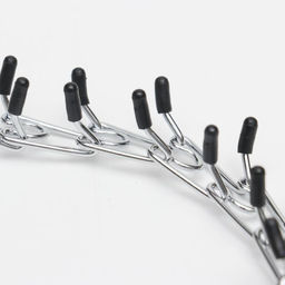 Ошейник - полуудавка строгий с защитными колпачками, 2,5 мм х 45 см - Пижон фото 5