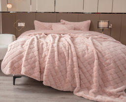 Покрывало декоративное Shinshilla point (пудра платина) - Kazanov.a. фото 2