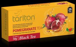 TARLTON. В пакетиках. Черный чай Гранат 50 гр. карт.пачка, 25 пак.