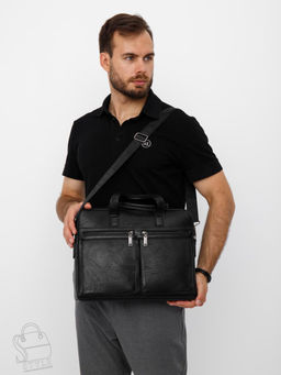 Портфель мужской 6677-3 black Jeep - S-style фото 4