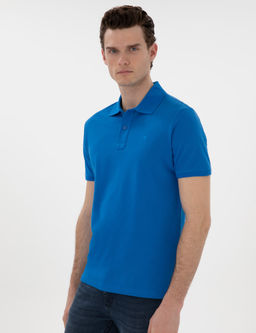 Saks Slim Fit K_vr_lmaz Polo Yaka Basic Ti__rt