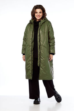 Пальто Diamant 2024 олива фото 5