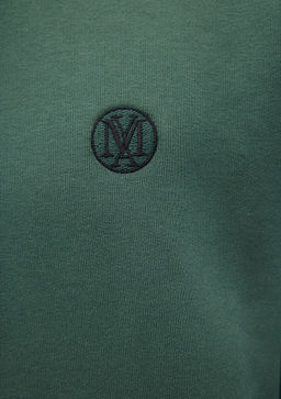 Mavi Logo Nak?sl? Kapusonlu Yesil Sweatshirt  фото 7