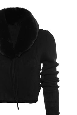 TRENDYOLMILLA Bej Suni Kurk Yakal? Baglama Detayl? Triko H?rka TWOAW23HI00007 фото 6