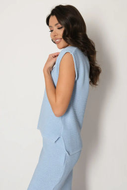 ЗЛАТА Джемпер И 026/голубой