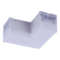 ULO-N11L-8W/4000K/90D IP40 WHITE Светильник светодиодный L-образный. Угол 90 градусов. Белый свет (4000K). 800Лм. Алюминий. Цвет белый. TM Uniel