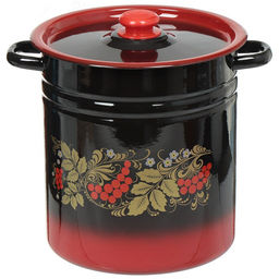 ЭМ_Кастрюля 12,0л цилин. ДЕКОР арт С1624.38 СибТ