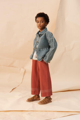 CAZADORA DENIM EFECTO DESGASTADO LIMITED EDITION / Marino / Blanco - Zara фото 3