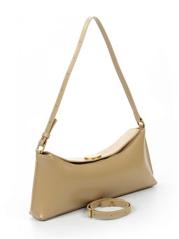 LACCOMA сумка АЛ3085-бежевый натуральная кожа хлопок фото 4