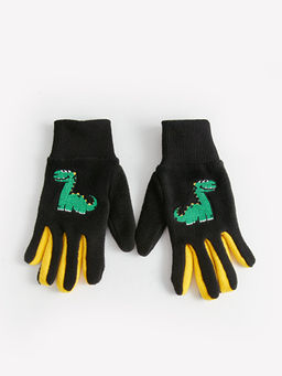 Nak??l? Erkek ?ocuk Triko Eldiven