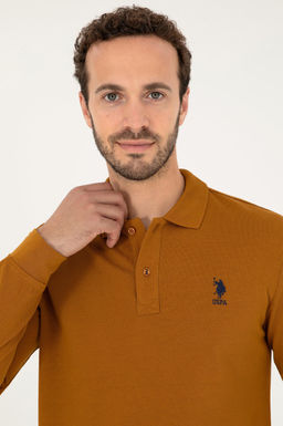 U. S. Polo Assn / Мужской базовый свитшот кокосового цвета - U.s. polo assn фото 2