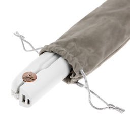 Выпрямитель беспроводной LW-29, 25 Вт, керамическое покрытие, 18×70 мм, до 200°C, белый