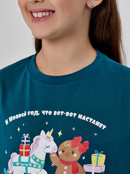 КОМПЛЕКТ ДЛЯ ДЕВОЧЕК (ДЖЕМПЕР, БРЮКИ) - Mark formelle фото 7