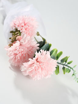 Букет из мыльных лепестков для ванны Три гвоздики на подиуме, подарочный, розовый, 8?8?25 см - Simaland фото 3