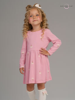 Платье Элла астра на пудре