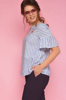 Брюки ANELLI 518 винный  фото 6