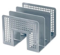 Цена за 2 шт. Подставка для бумаг пластиковая ErichKrause Classic, серый