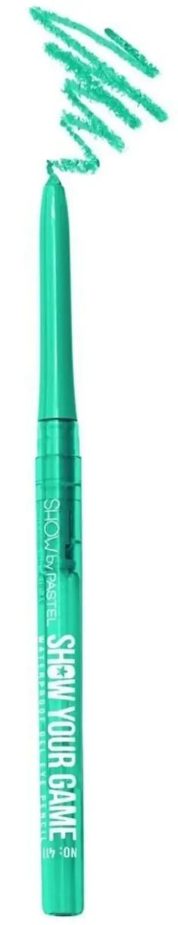 Контур для глаз гелевый Show Your Game Waterproof Gel Eye Pencil, 411 мятный 410411