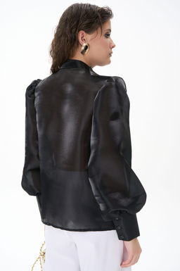 Рубашка Алиша (черный) - Эльза фото 22