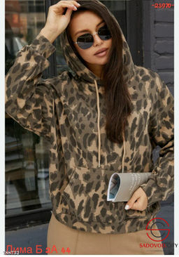 Женская толстовки с начесом - Bruno фото 9