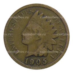 1 цент 1905 года США