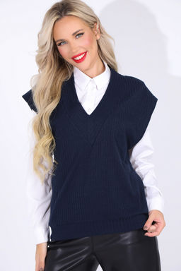 Жилет Элли (черника) - Эльза фото 3