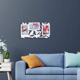 Фоторамка коллаж 24x44 см / 8303 /уп 48/ 3 фото - Галеонтрейд фото 2