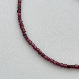 Колье из Граната с подвеской 45 см +