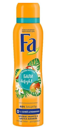 ФА део-спрей 150мл Ритмы острова Бали