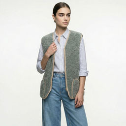 Жилет арт.1227-01/мол КЛАССИКА Гриджио - Altro фото 3