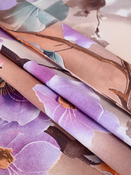 Комплект наволочек бязь люкс - Фиалки 50х70