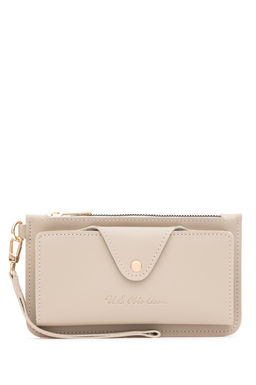 Женский бежевый кошелек - U.s. polo assn фото 4