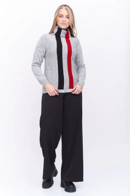 Джемпер 351973/серый микс