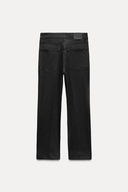 ZW COLLECTION BOOTCUT HIGH-WAIST CROPPED JEANS - Zara фото 18