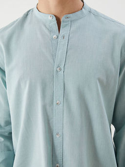 Rahat Kal?p Hakim Yaka Uzun Kollu Erkek G?mlek