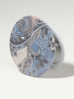 Цена за 2 шт. Зеркало складное «Орнамент», d=7.5 см, с увеличением х2, МИКС