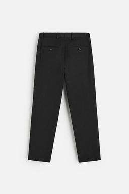 COTTON - WOOL TROUSERS - Zara фото 8