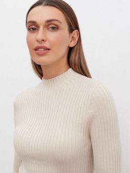 Conso/KTL 220635 - light beige Водолазка женская