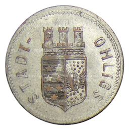 50 пфеннигов 1920 года Германия  Нотгельд Охлигс