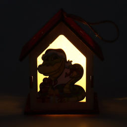 Декор с подсветкой Сказочный дом, 6.5?6.5?8.5 см