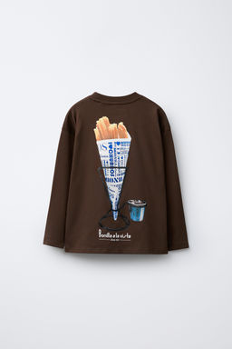 BONILLA A LA VISTA ® X ZARA PRINTED T-SHIRT