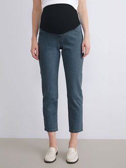Kar?n Panelli Mom Fit Hamile Jean Pantolon