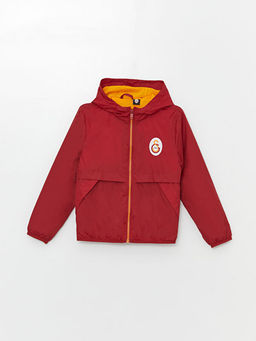 Kap??onlu Galatasaray Bask?l? Erkek ?ocuk Mont