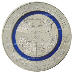 10 евро 2025 года D Германия На службе общества Служба технической поддержки