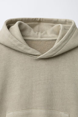 GARMENT DYED HOODIE - Zara фото 3