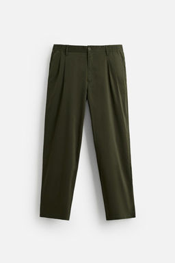LIGHTWEIGHT RELAXED FIT TROUSERS - Zara фото 7