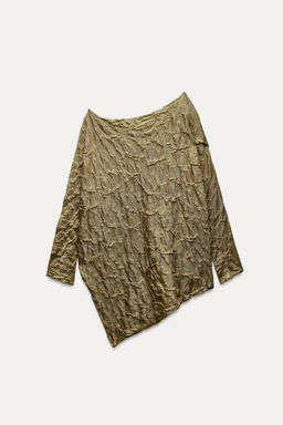 ASYMMETRIC KNIT TOP - Zara фото 7