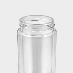 Термос-заварник «На ходу», 250 мл, h=19 см, с двойными стенками, стекло, прозрачный