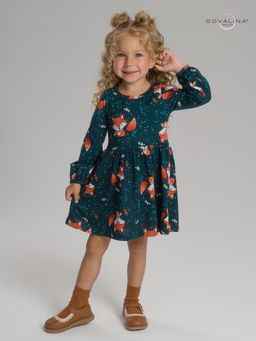 Платье Моана добрый лис