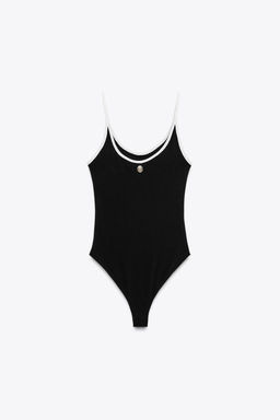 ZARA BROOCH BODYSUIT  фото 5